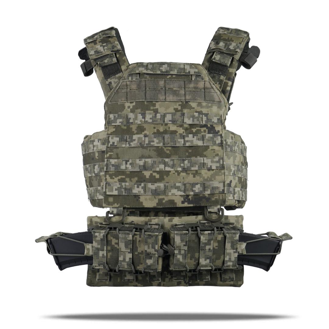 Комплект плитоноска Kiborg Gen.2 + 2 підсумки з балістичним захистом 2 класу