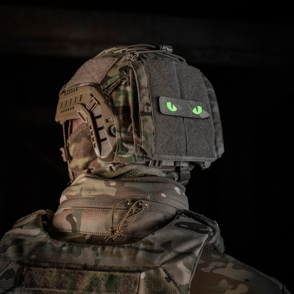 M-Tac нашивка Cat Eyes Laser Cut Multicam/світлонакопичувач