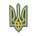 M-Tac нашивка Тризуб PVC великий кольоровий