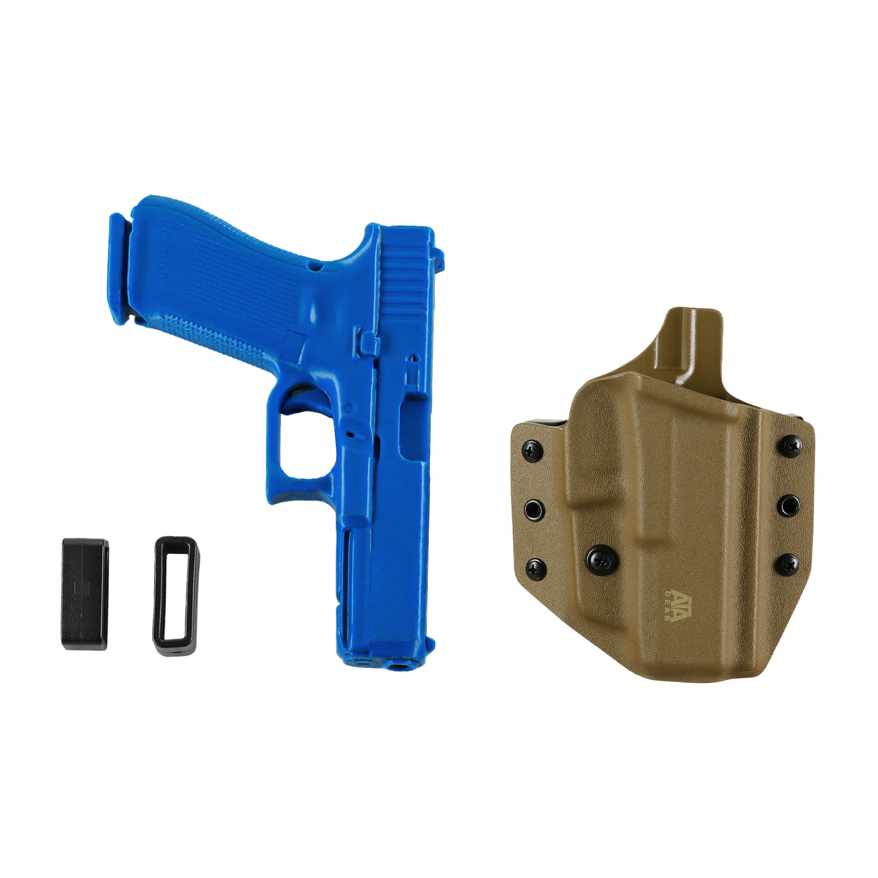 ATA Gear кобура модель Hit Factor ver.1 для зброї Glock - 17/22/47 Coyote Brown правша