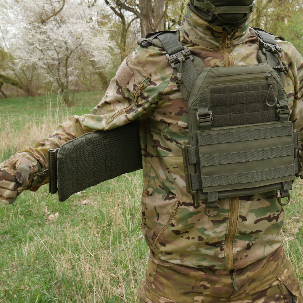 Бронезахист плитоноска Хакі Kiborg GU gen.2