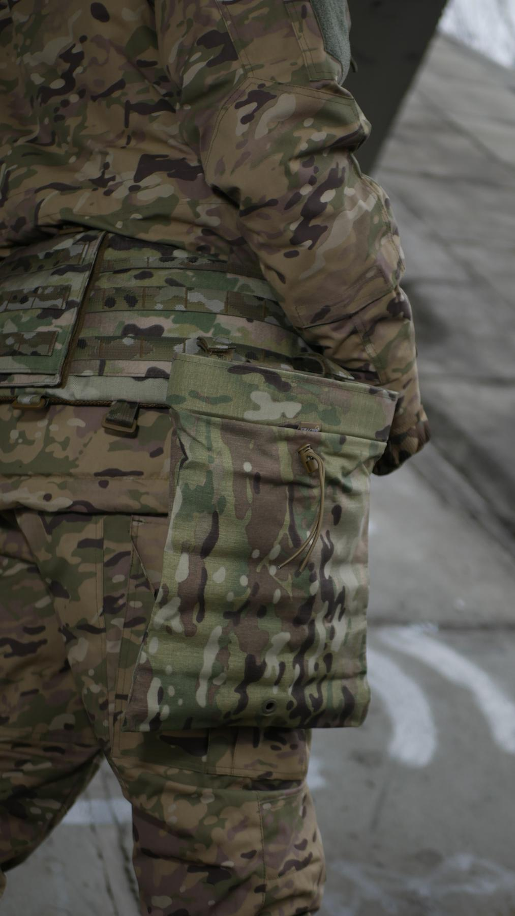 Рулонний підсумок під скидання магазинів (35х25) Militex Cordura original USA Мультикам