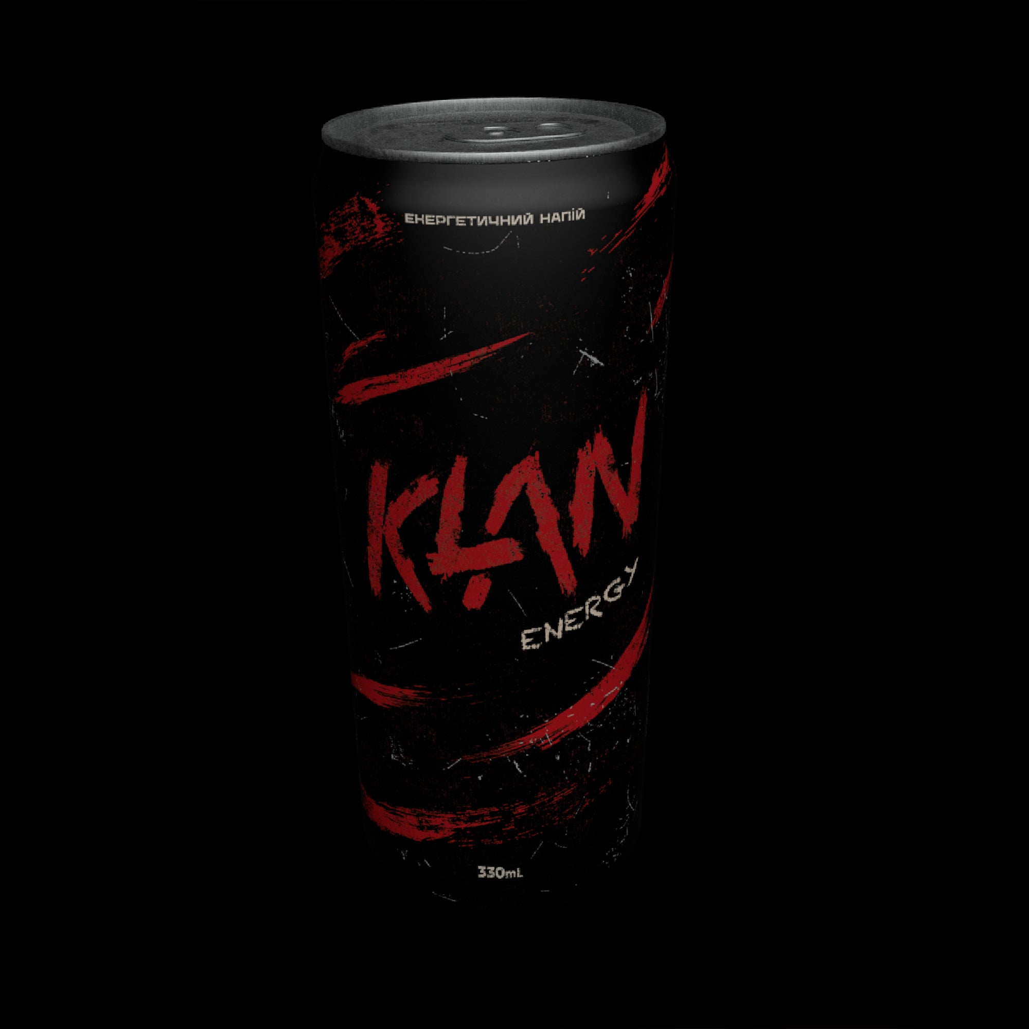 Напій енергетичний Klan Energy, безалкогольний сильногазований 0,33л
