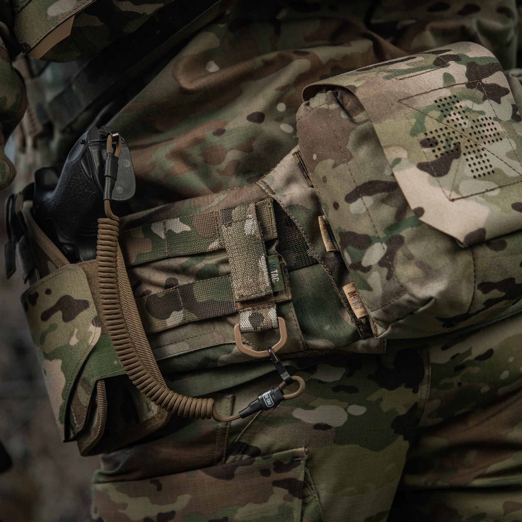 M-Tac кріплення з Д-кільцем Multicam
