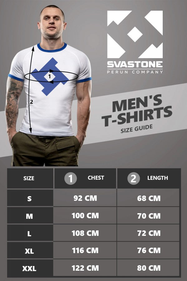 SvaStone футболка UA Fortress Europe Olive