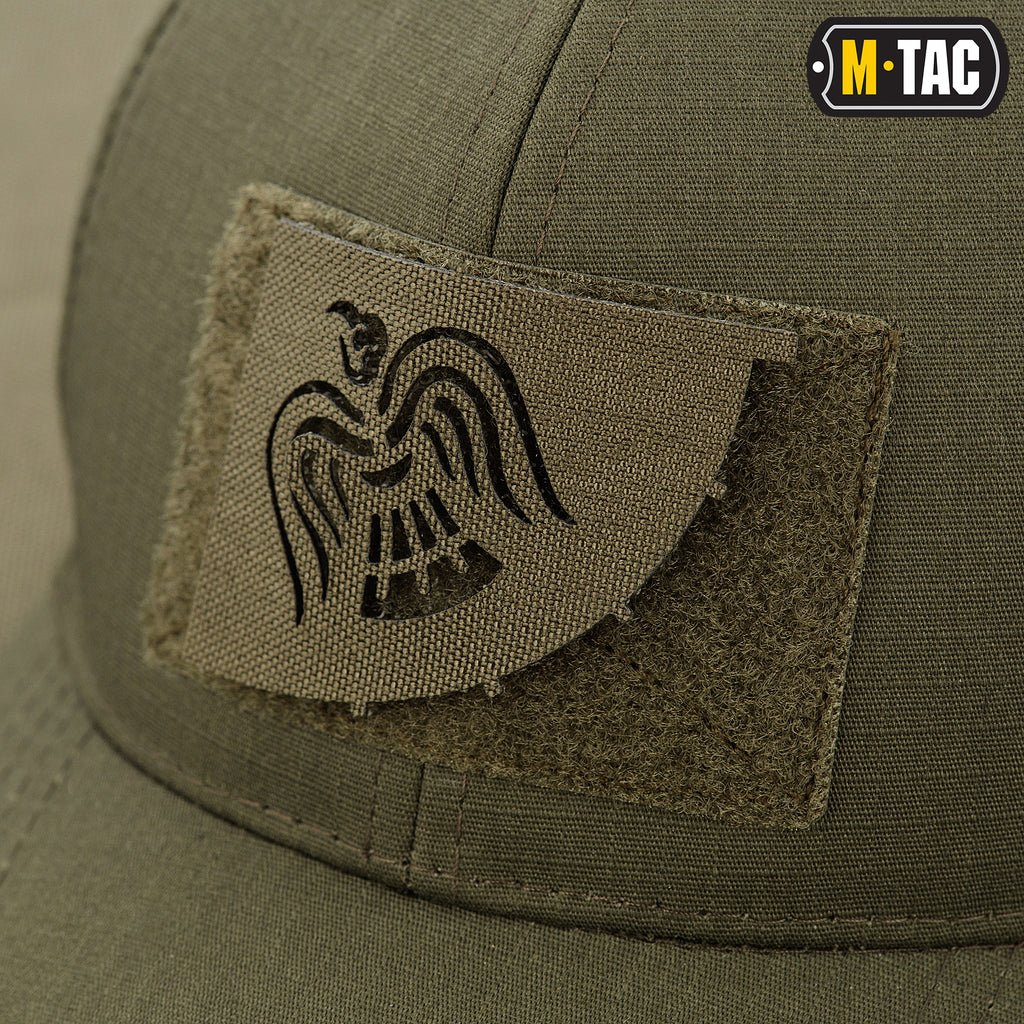 M-Tac нашивка Знамя Ворона скрізна Laser Cut Ranger Green