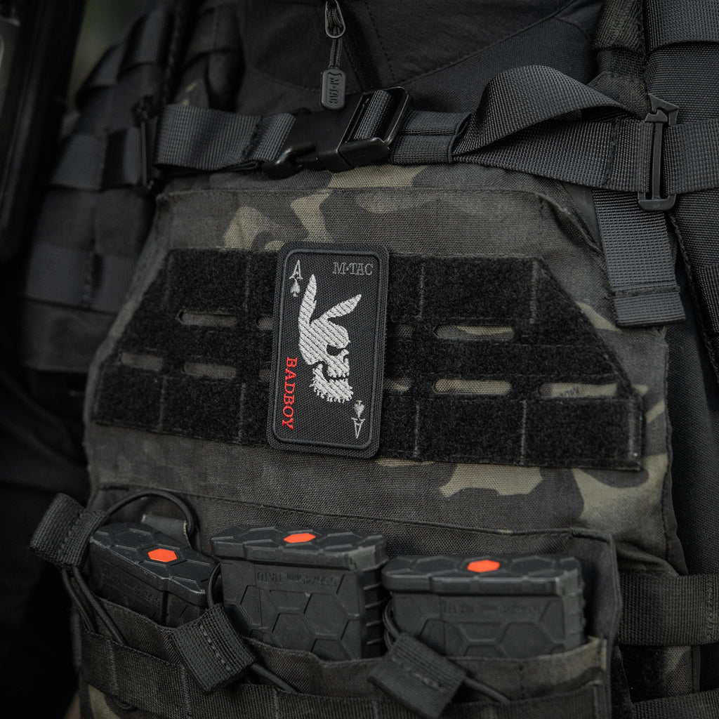M-Tac нашивка Bad Boy (вишивка) Black