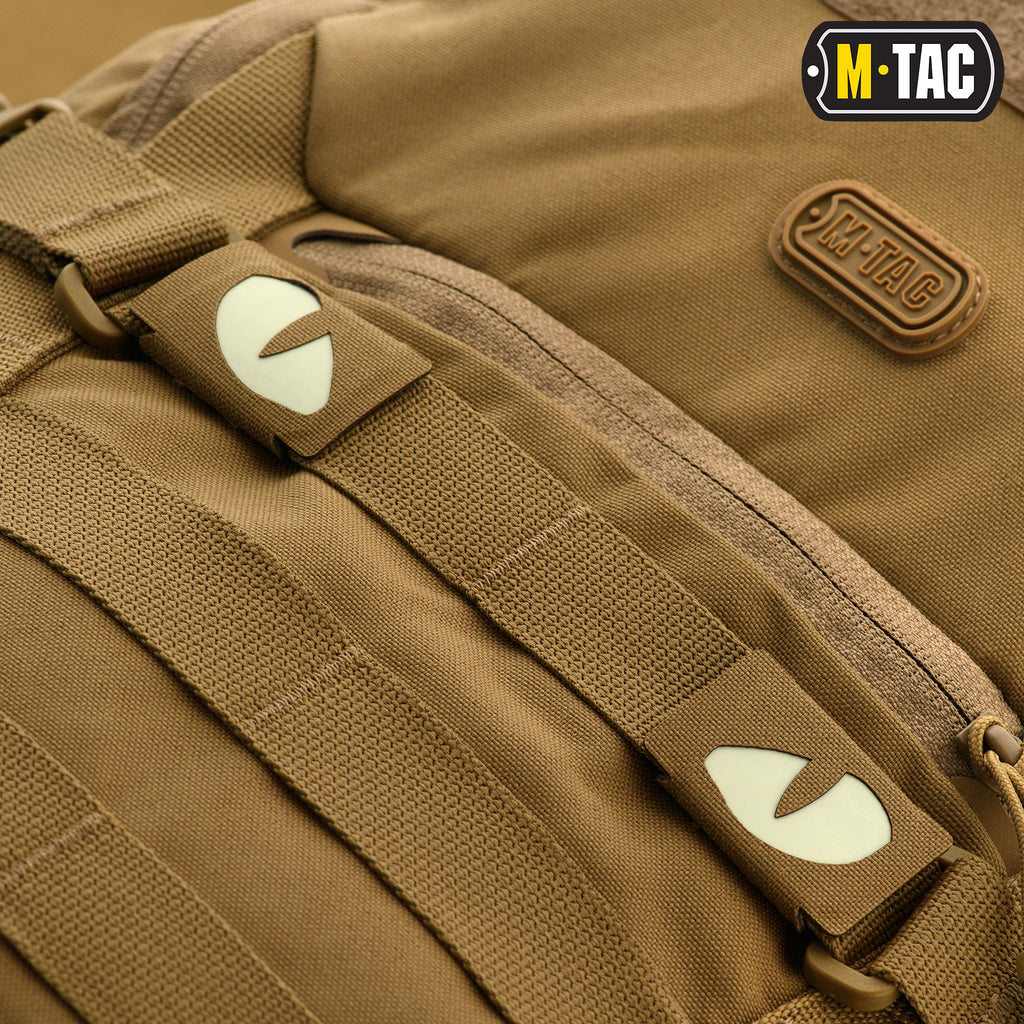 M-Tac нашивка Tiger Eyes Laser Cut (пара) Coyote