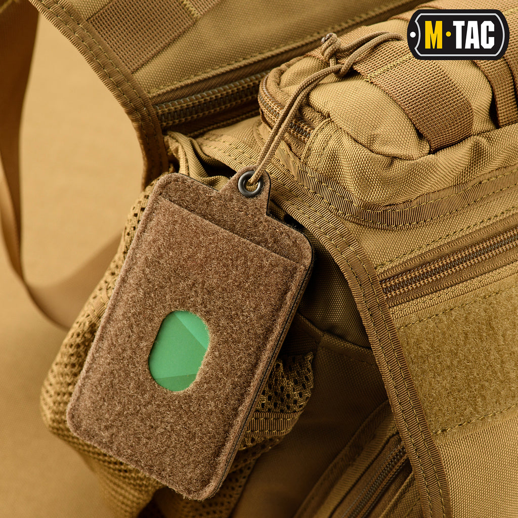 M-Tac панель для нашивок підвісна з кишенею для ID-картки Coyote