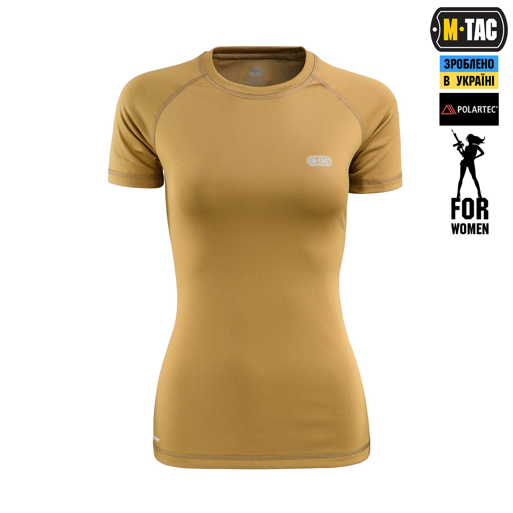 M-Tac футболка Ultra Light Polartec Lady Coyote