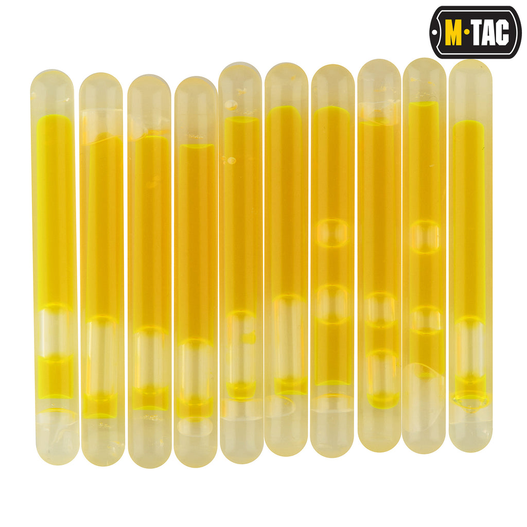 M-Tac химсвет 4,5х40 жовтий 10 шт.