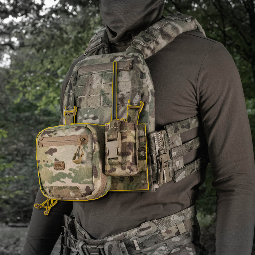 M-Tac передня панель для плитоноски Cuirass QRS Multicam