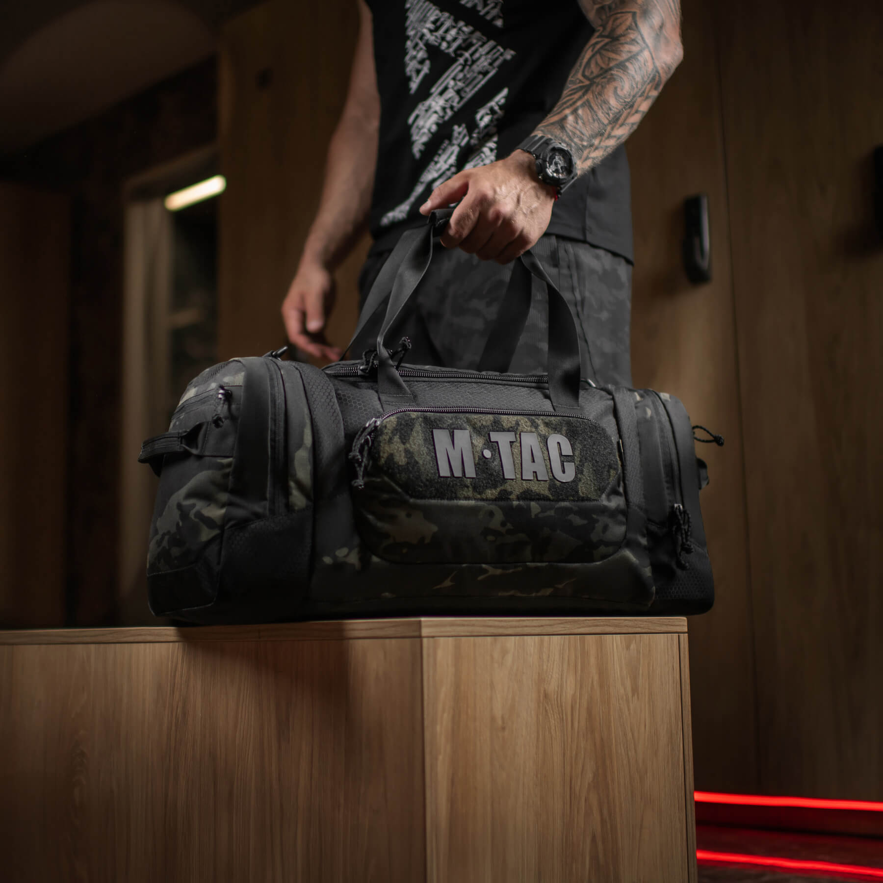 M-Tac сумка-баул Sport 38л Elite Multicam Black