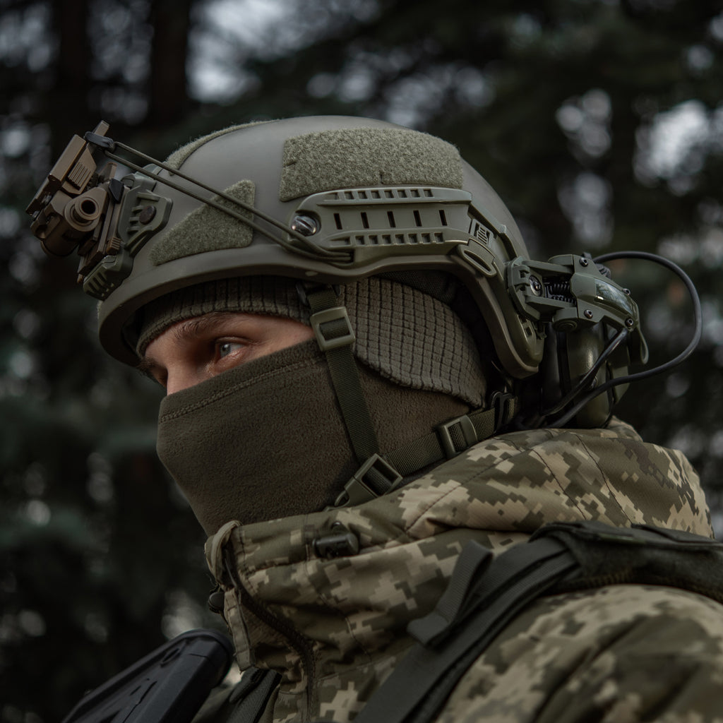 M-Tac шапка-підшоломник Gen.II фліс ріп-стоп Dark Olive