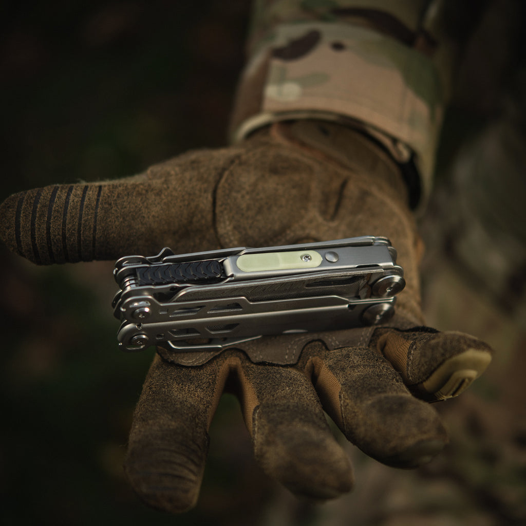 M-Tac мультитул Type 12 Steel/Damascus
