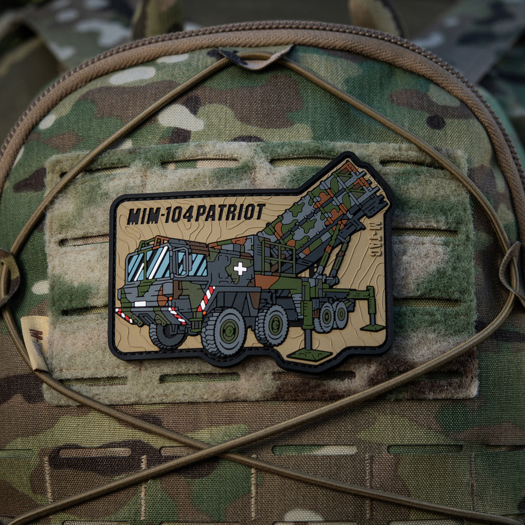 M-Tac нашивка MIM-104 Patriot (PVC)