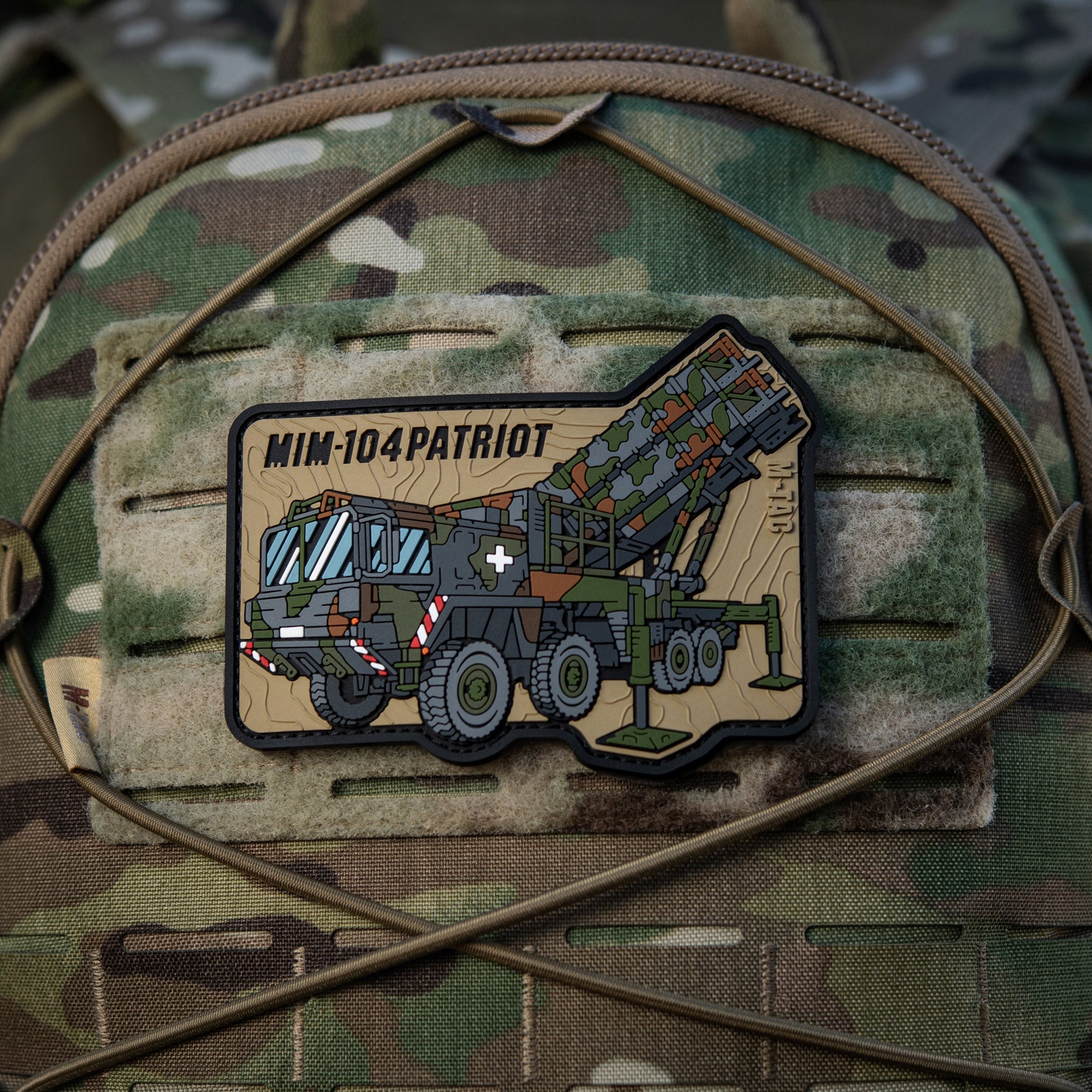 M-Tac нашивка MIM-104 Patriot (PVC)