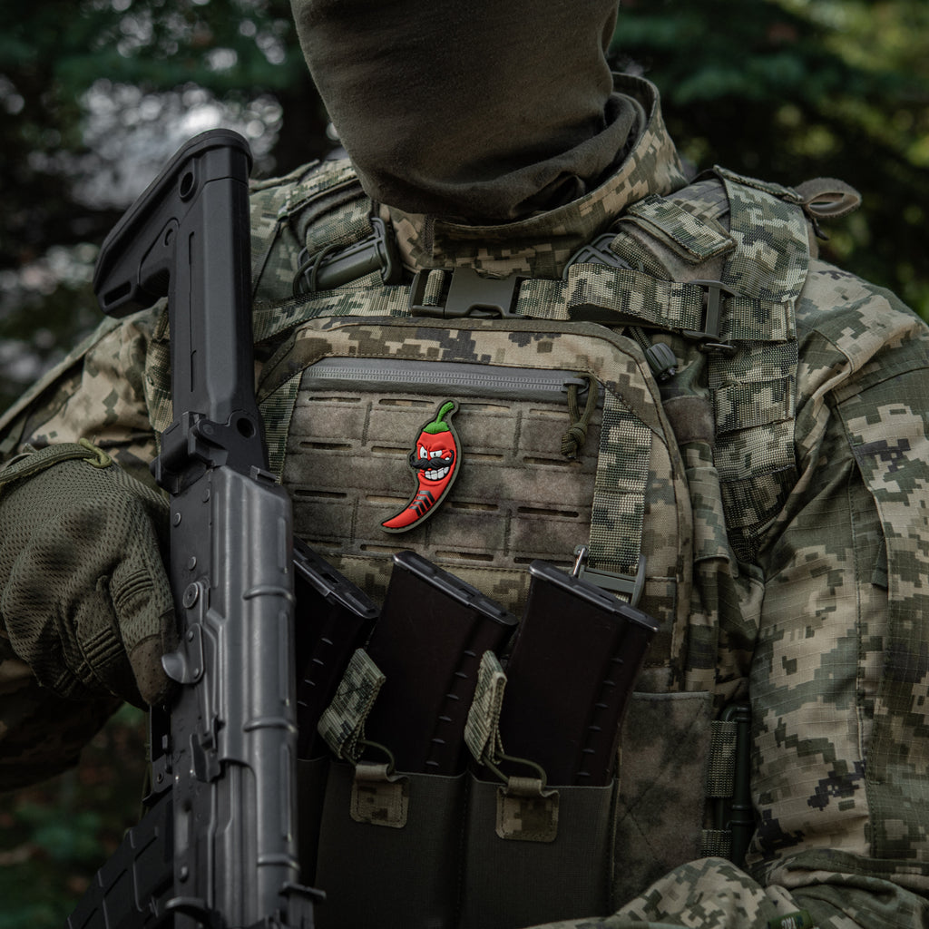 M-Tac нашивка Перчик 3D старший сержант (PVC)