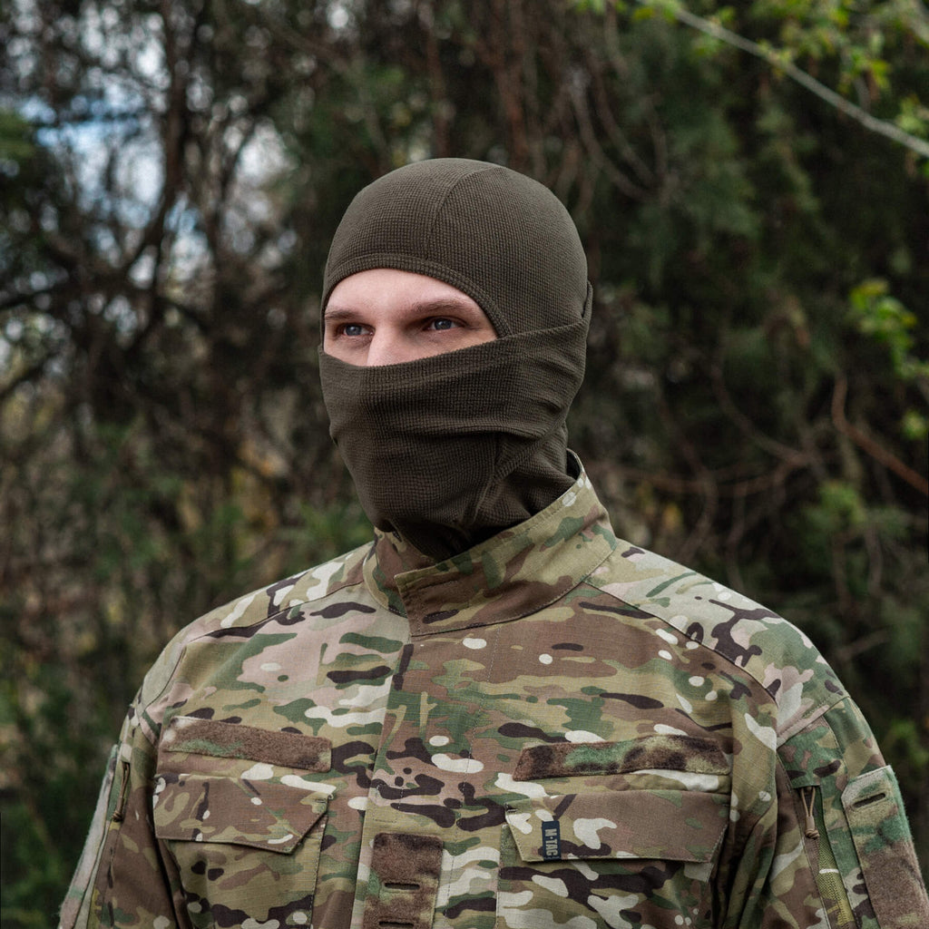M-Tac балаклава-ніндзя Pro мікрофліс ріп-стоп Dark Olive