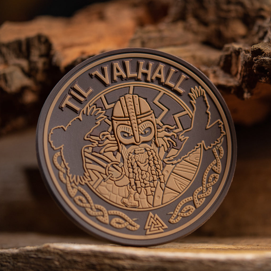 M-Tac нашивка Til Valhall ПВХ койот