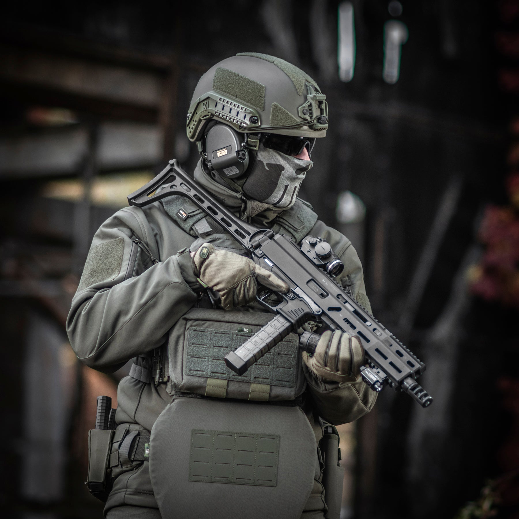 M-Tac шарф-труба полегшенний Punisher Olive