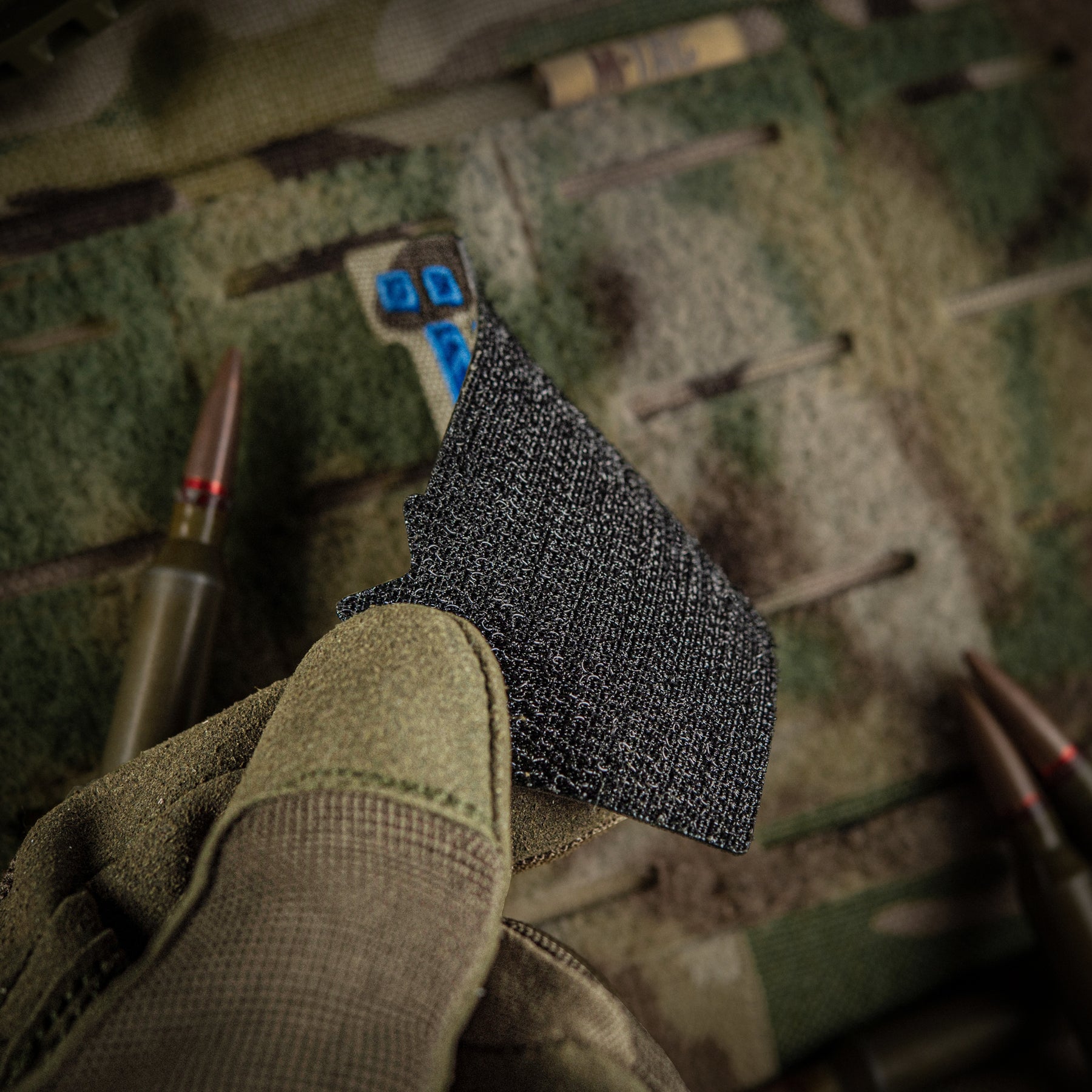 M-Tac нашивка Їбаш на повну (вишивка) Yellow/Blue/Multicam
