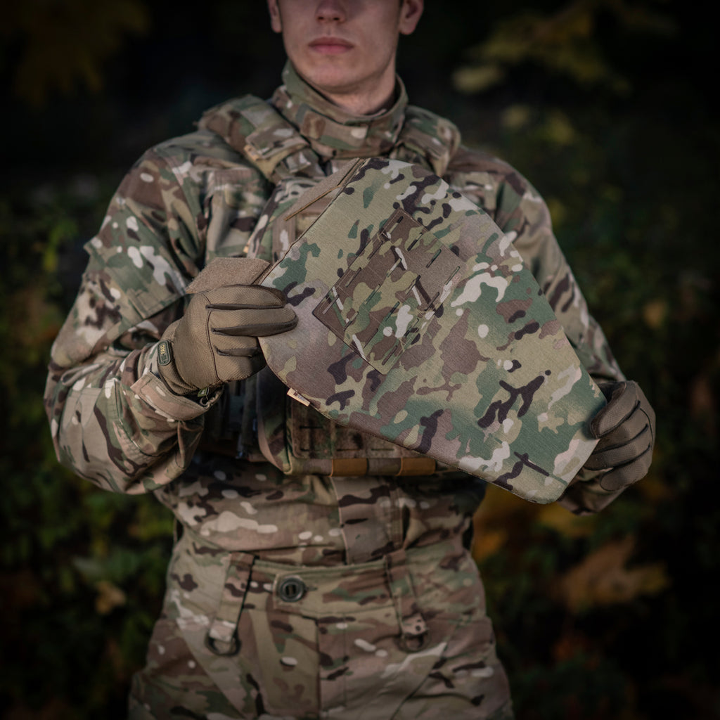 M-Tac фартух протиуламковий з балістичним пакетом 1А Laser Cut XL Multicam
