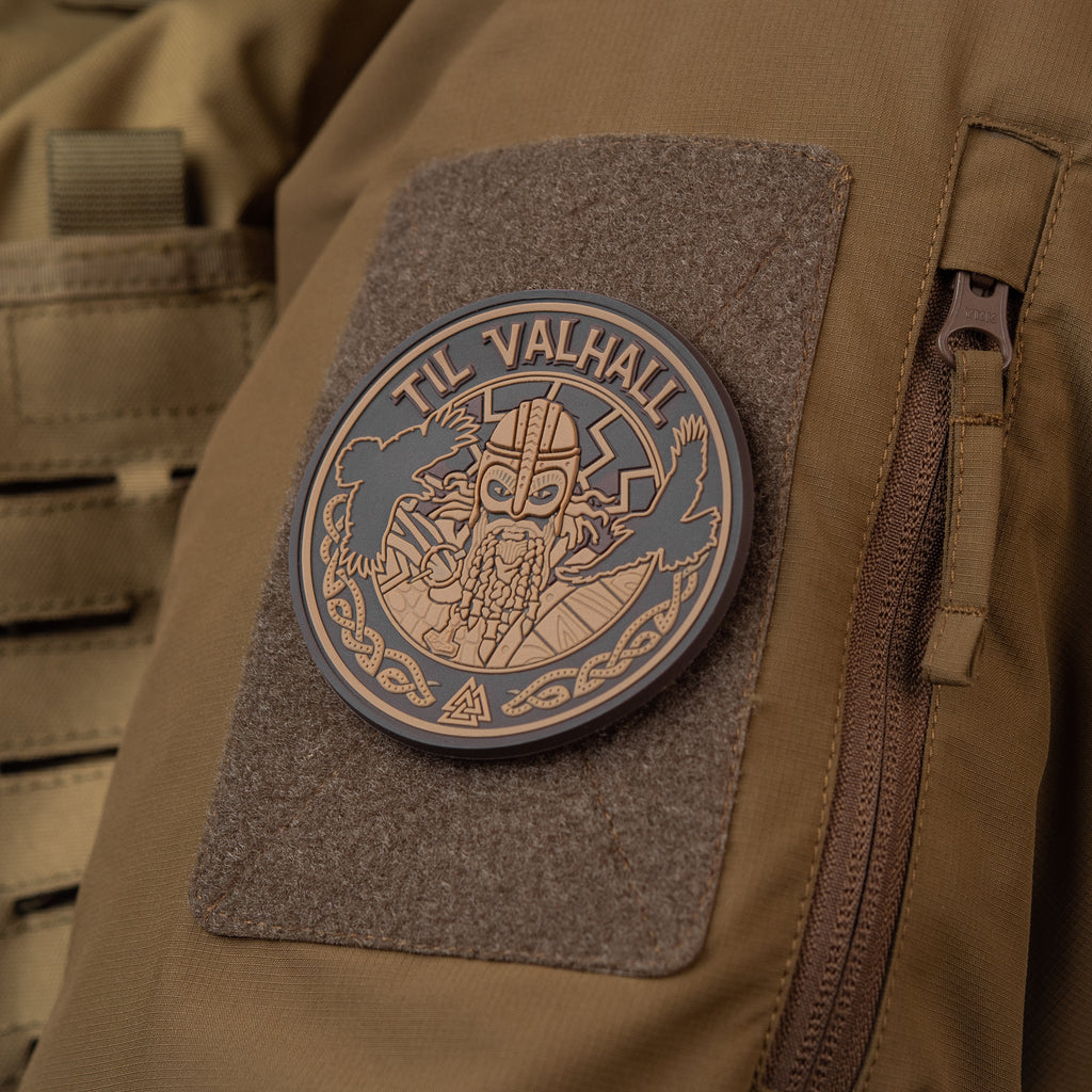 M-Tac нашивка Til Valhall ПВХ койот