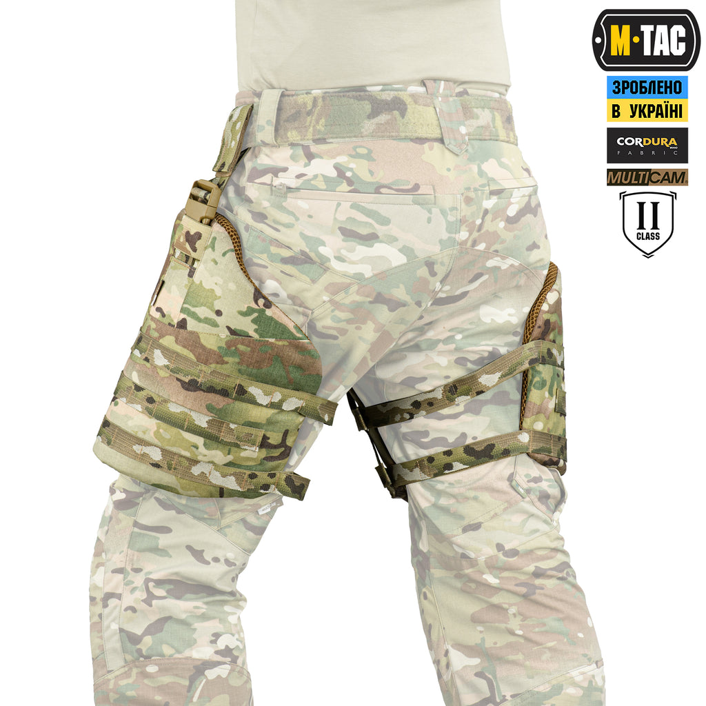 M-Tac захист стегон з балістичним пакетом 2 клас Multicam