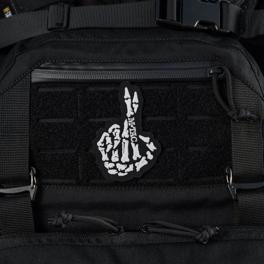 M-Tac нашивка Crossed Fingers (вишивка) Black