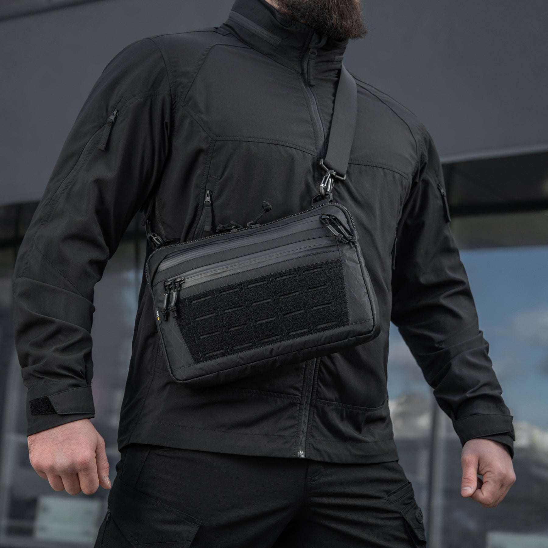 M-Tac сумка Admin Bag Medium X-PAC Elite з липучкою Black