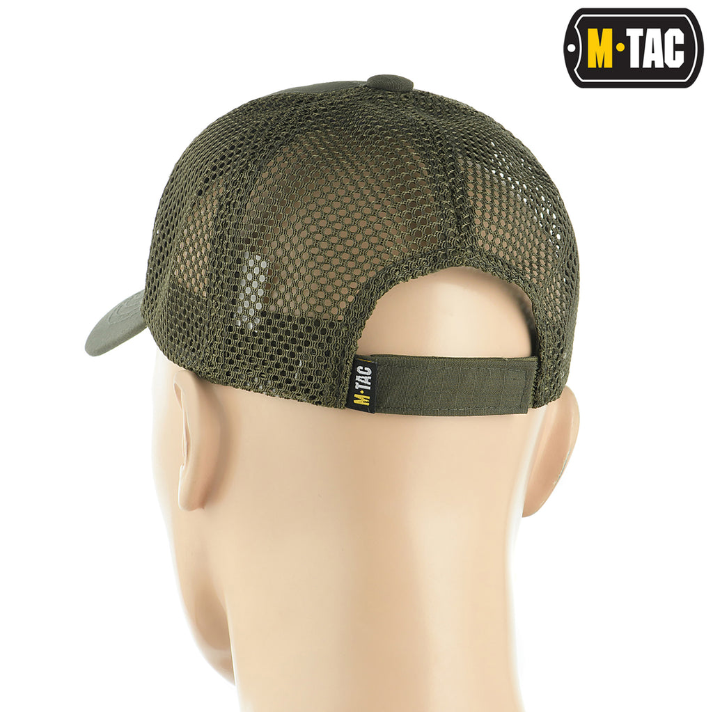 M-Tac бейсболка з сіткою Flex ріп-стоп Army Olive