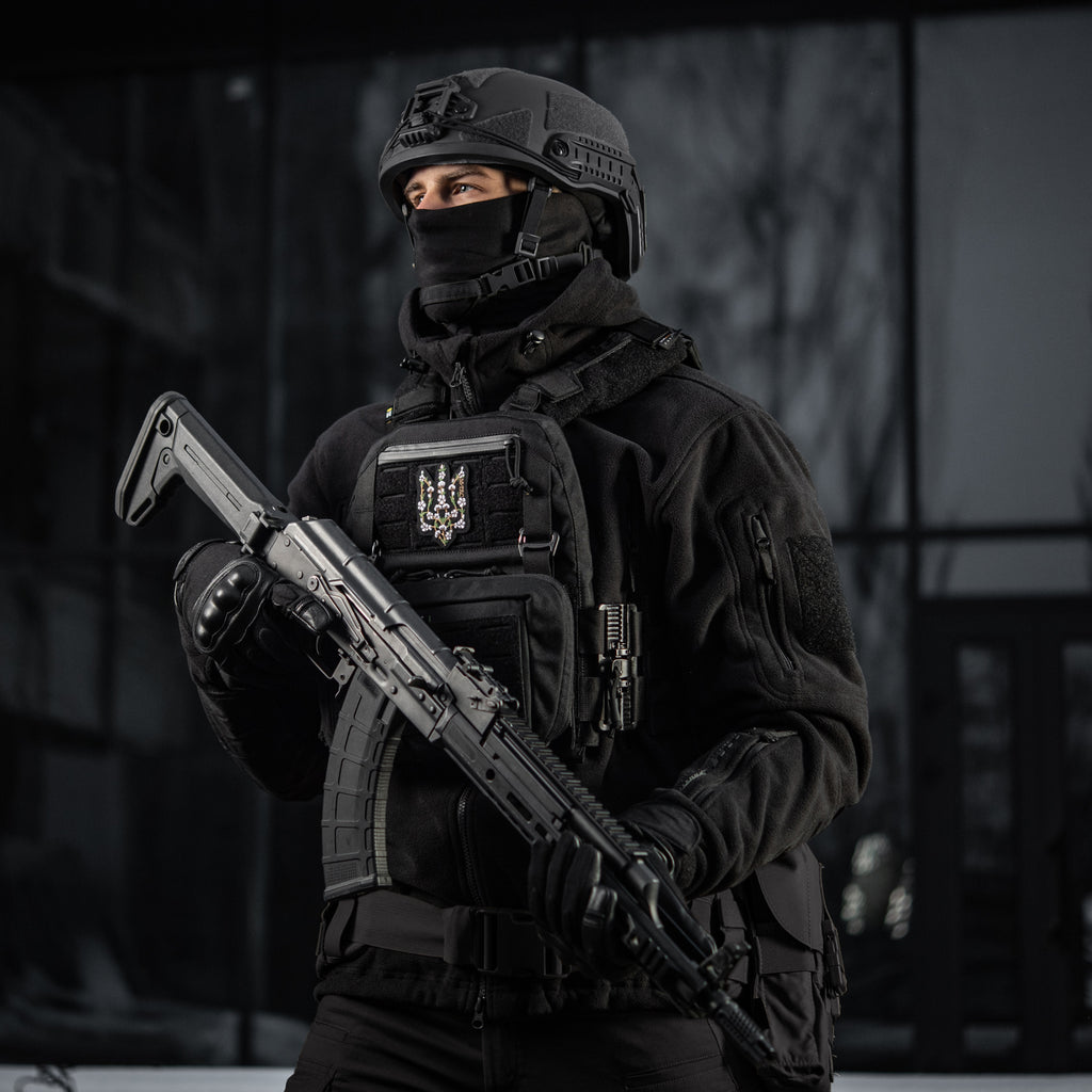 M-Tac нашивка Бавовна (вишивка) Black