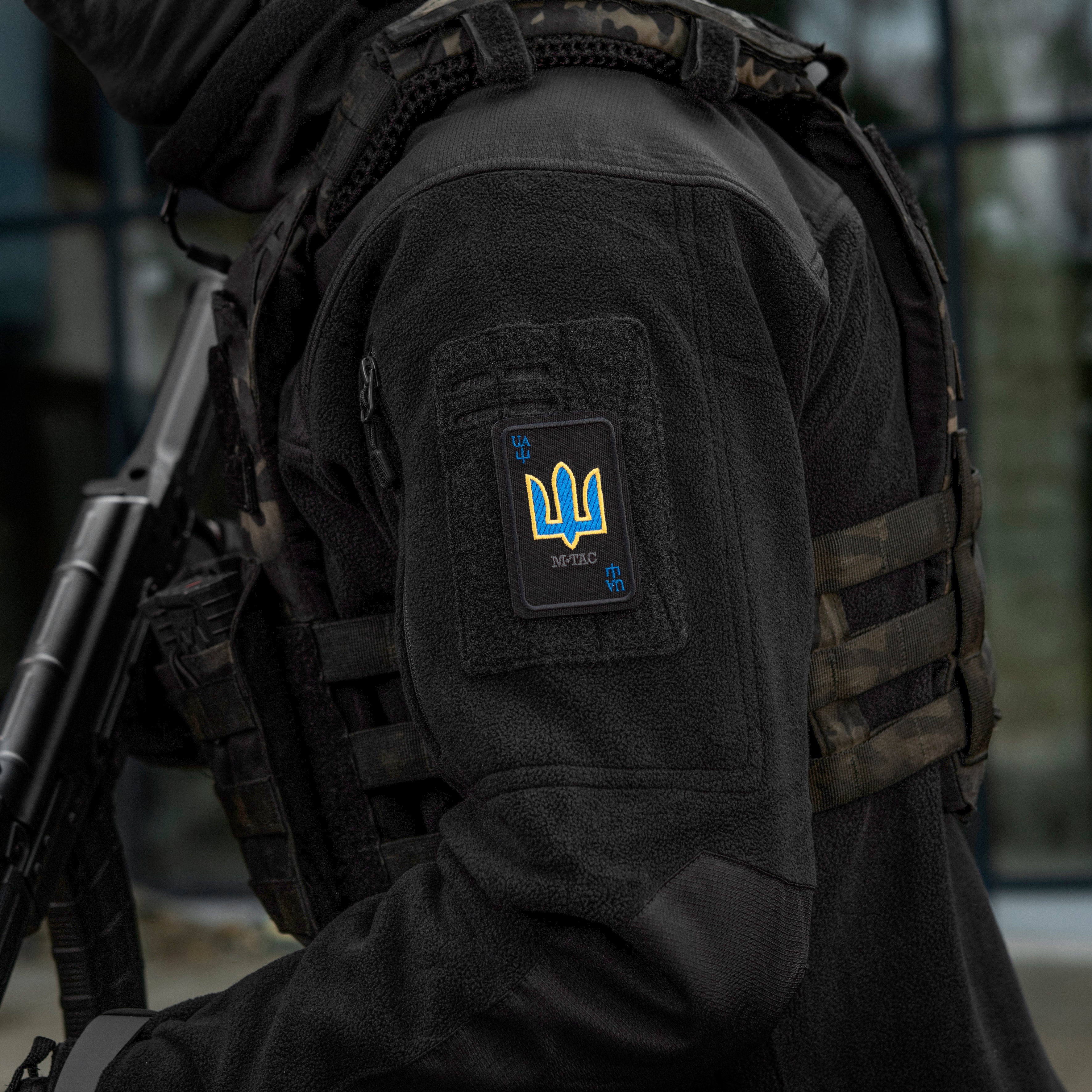 M-Tac нашивка Козирна карта (вишивка) Black