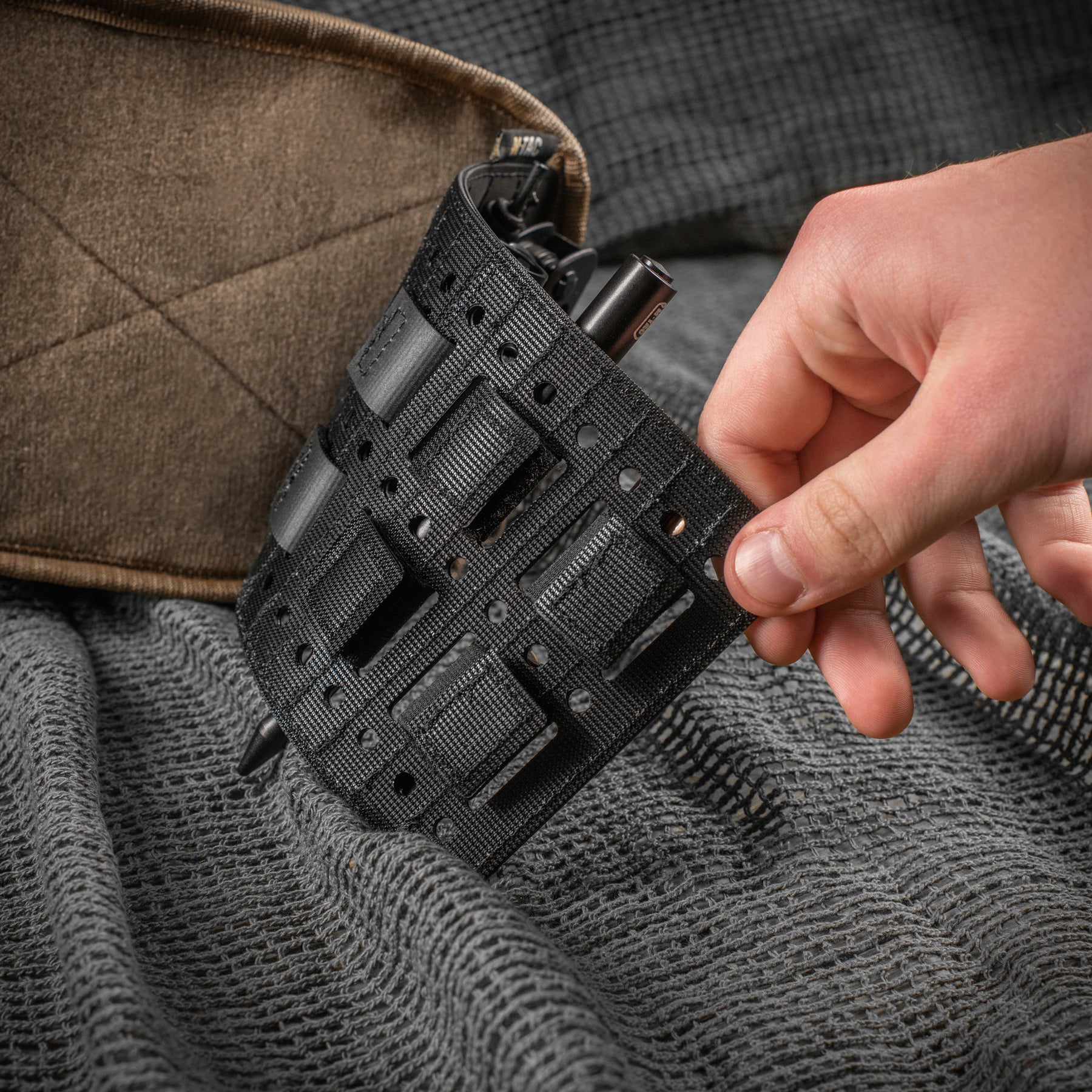 M-Tac вставка модульна MOLLE 2x6 Laser Cut Black