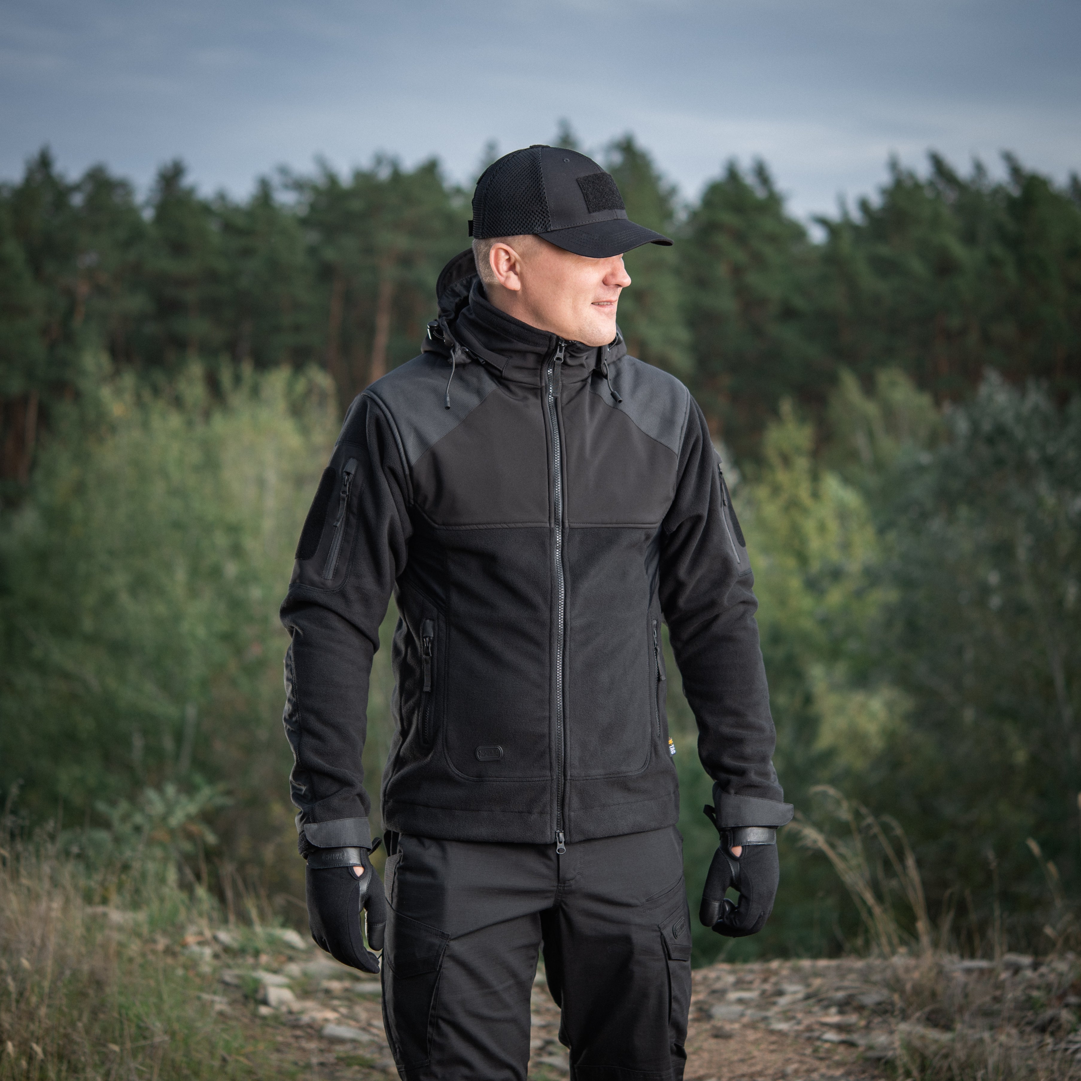 M-Tac куртка Norman Windblock Fleece Black