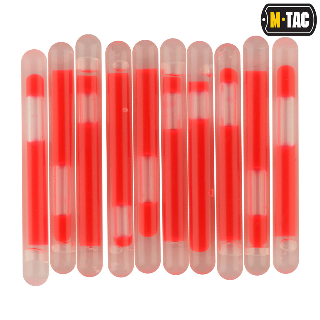 M-Tac химсвет 4,5х40 червоний 10 шт.