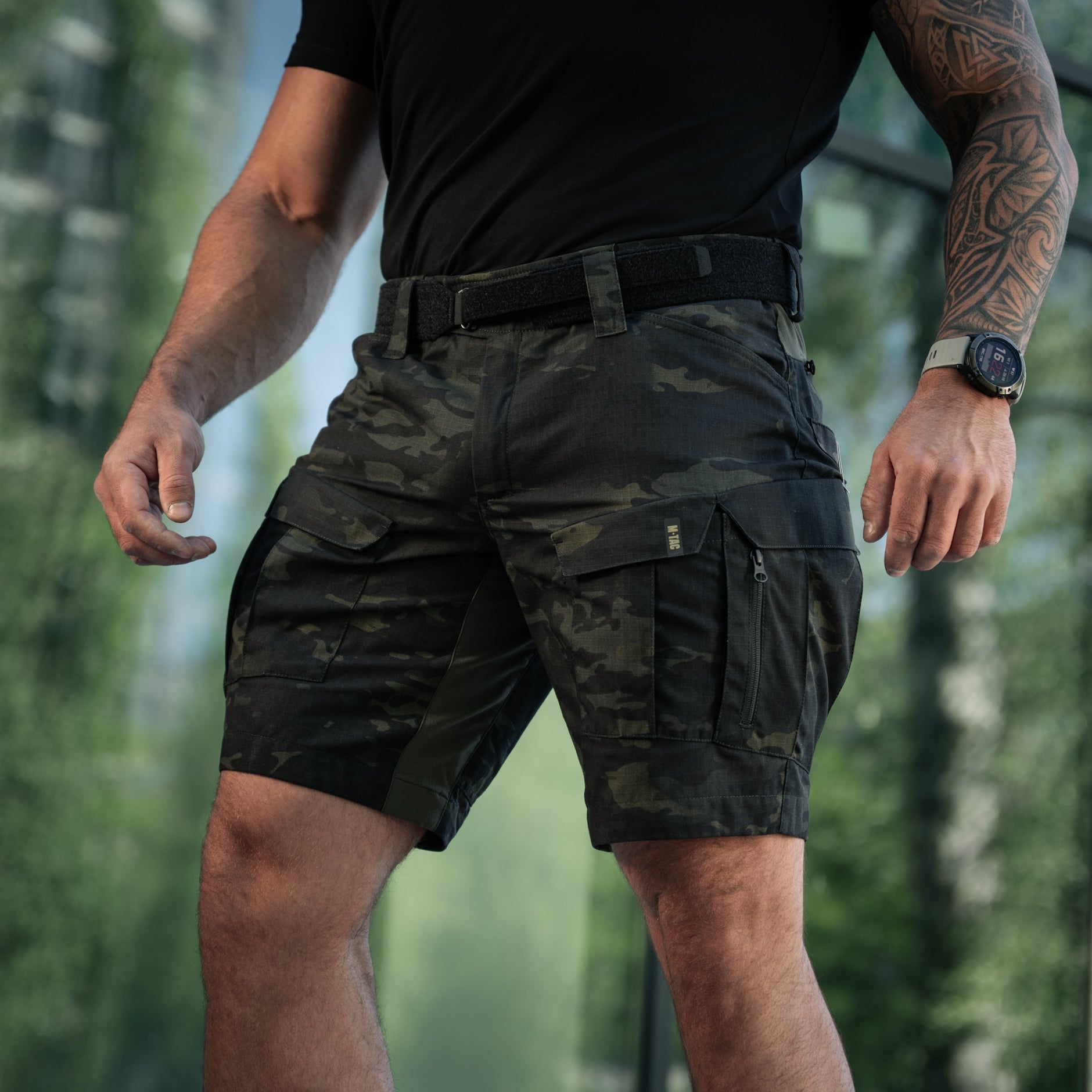 M-Tac шорти Sturm Gen.II NYCO Extreme Multicam Black