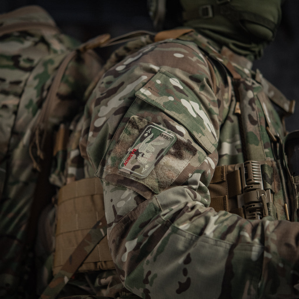 M-Tac нашивка Bad Boy (вишивка) Multicam