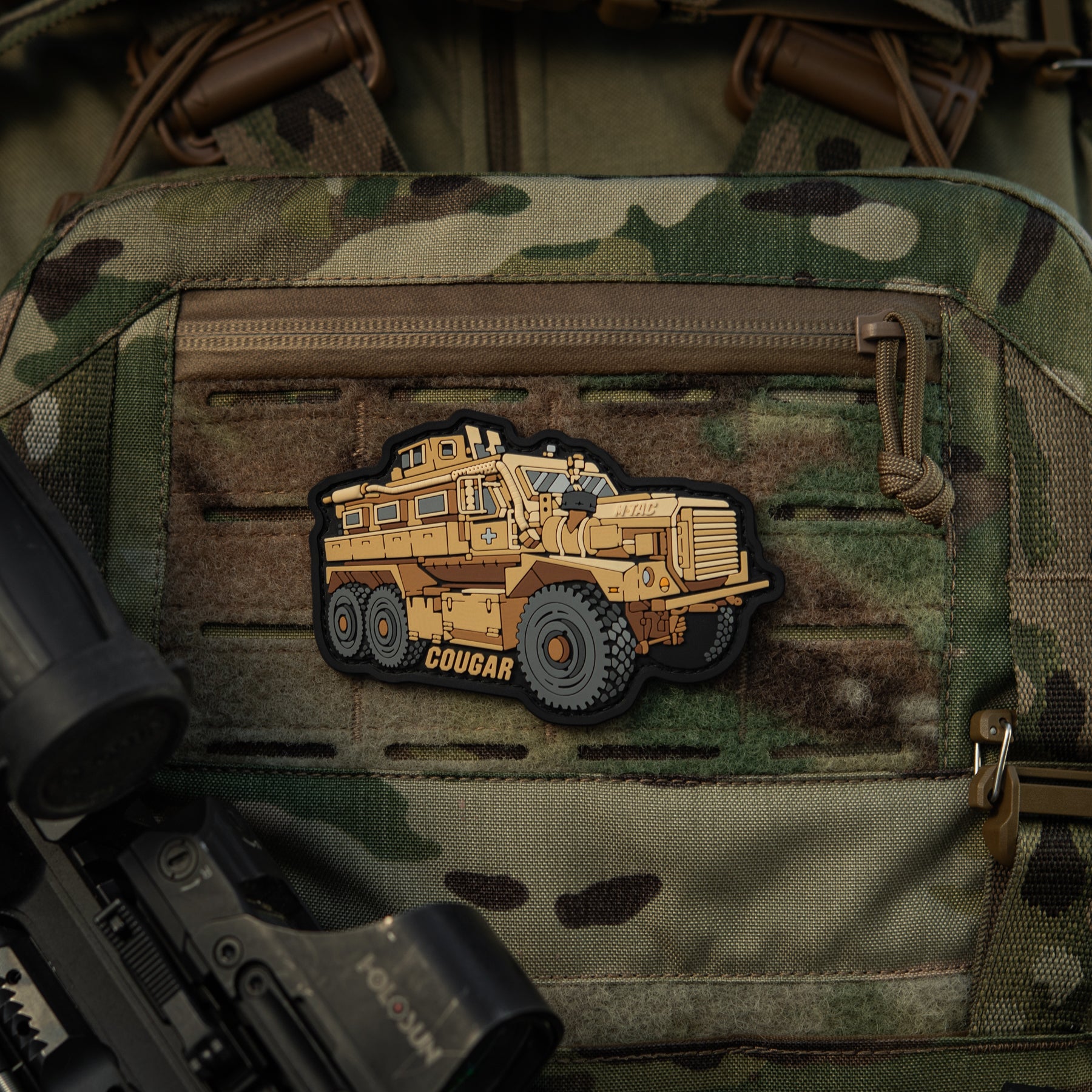 M-Tac нашивка Cougar (PVC)