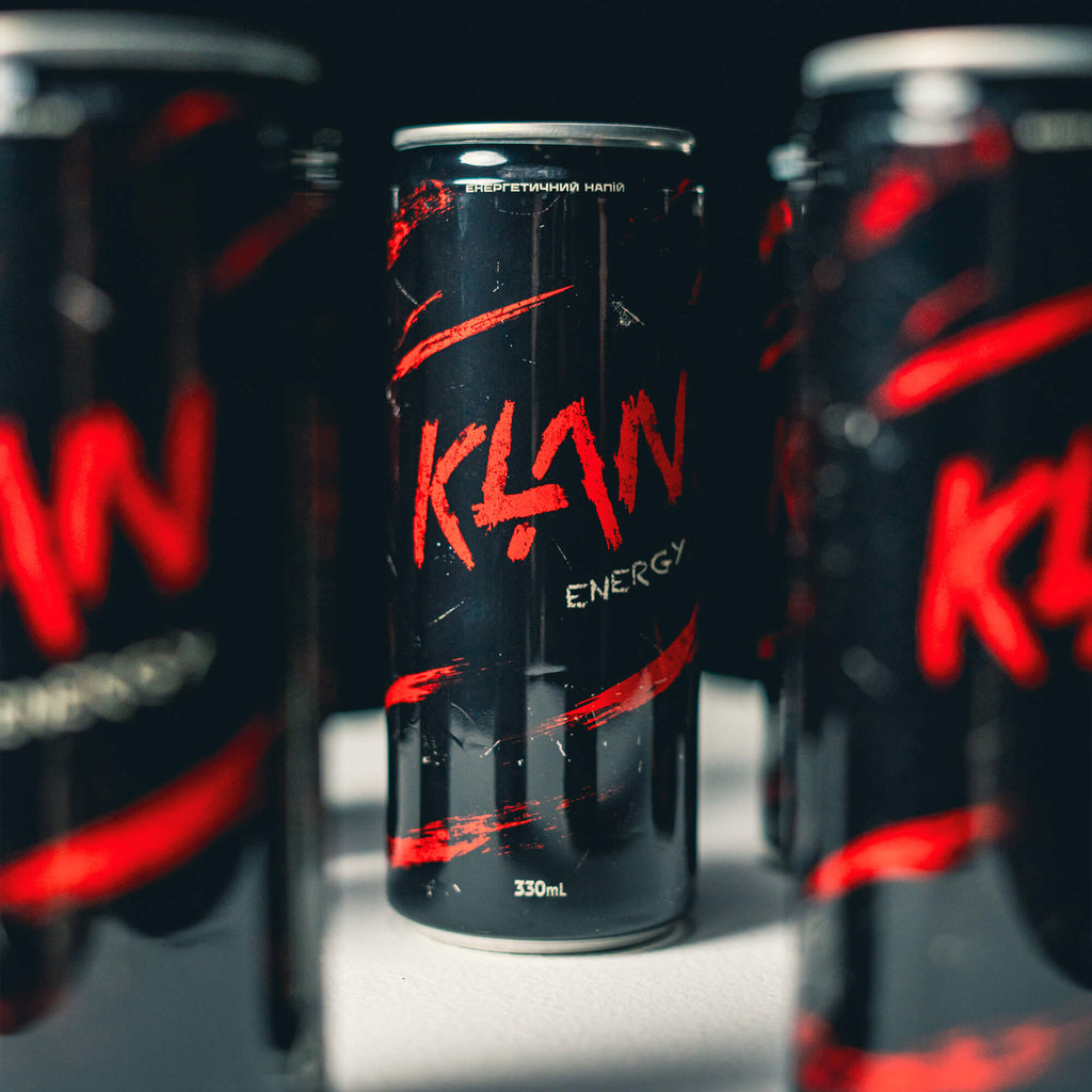 Напій енергетичний Klan Energy, безалкогольний сильногазований 0,33л