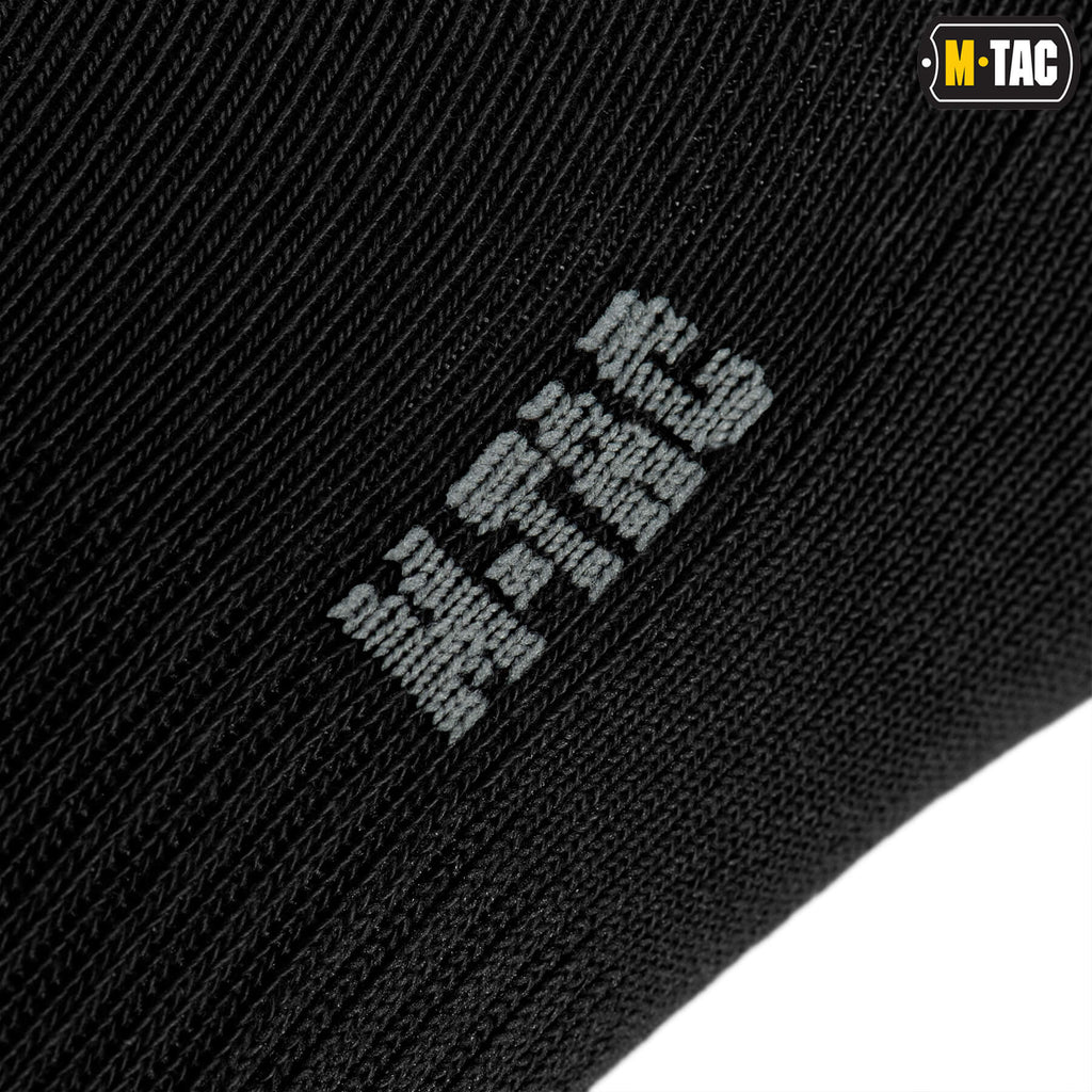 M-Tac шкарпетки Tactical Socks Cotton 68% Black