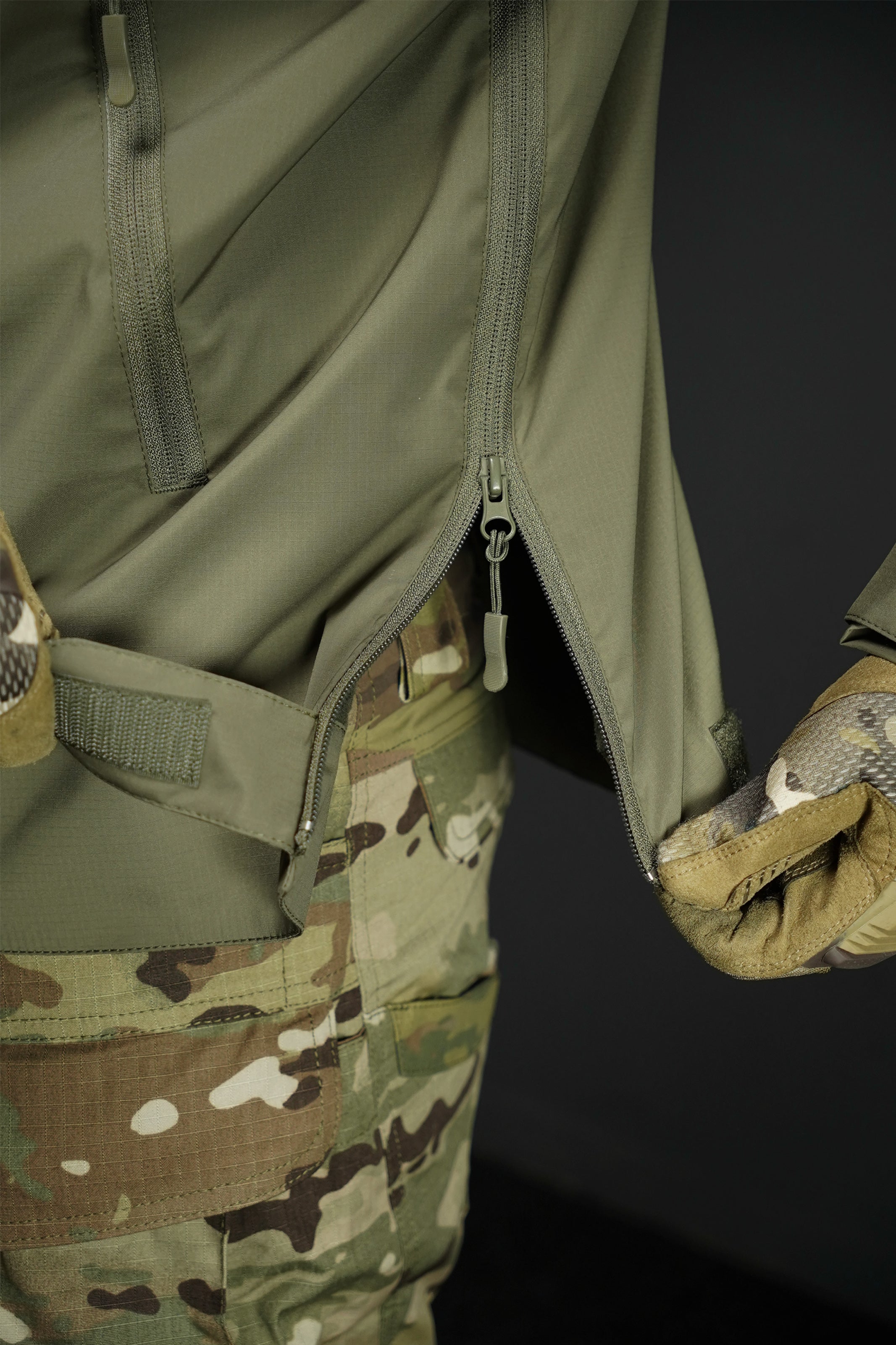Анорак Military Stealth Army Green демісезонний для активного відпочинку