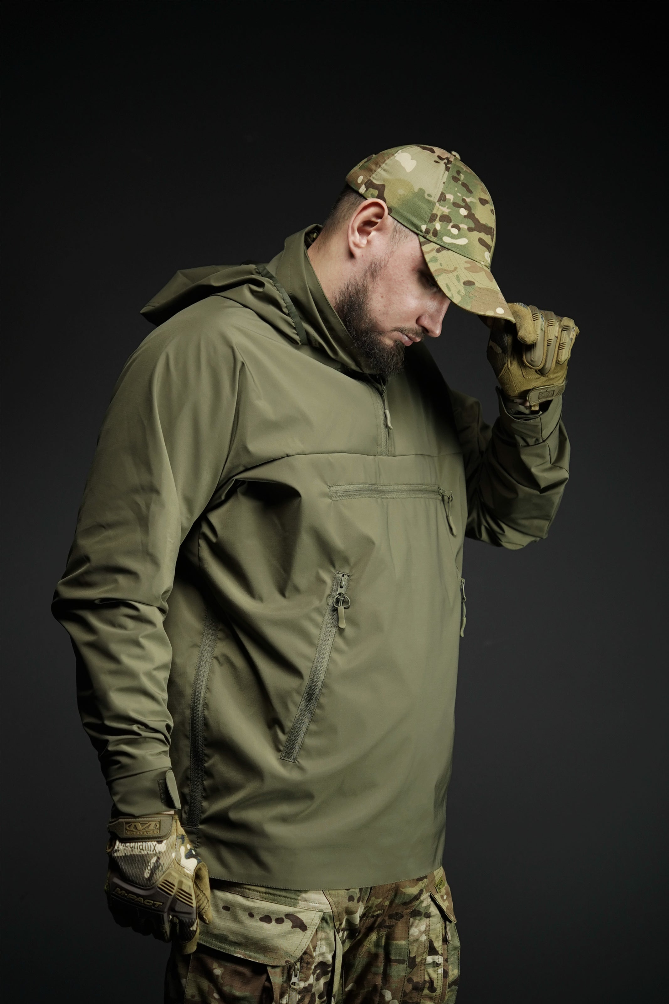 Анорак Military Stealth Army Green демісезонний для активного відпочинку