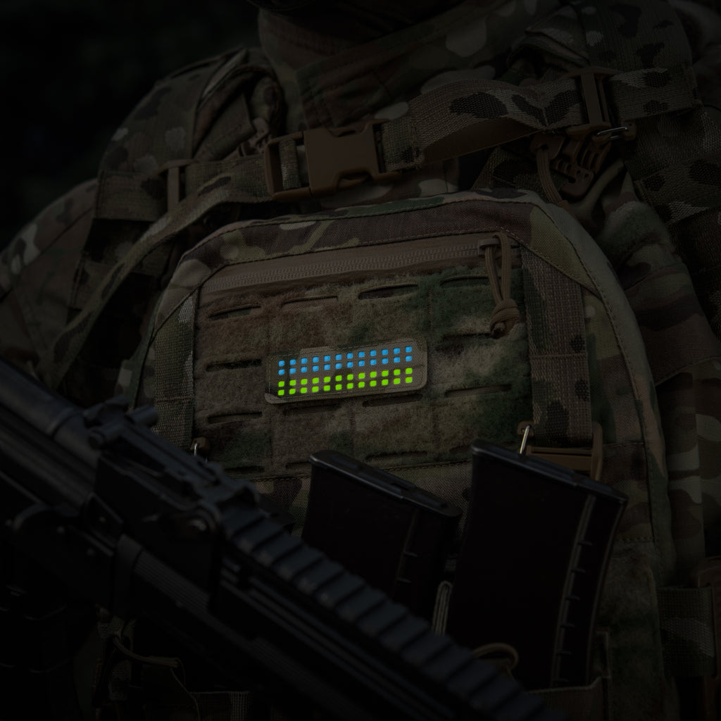 M-Tac нашивка прапор України 25х80 Laser Cut Multicam/Yellow/Blue/GID