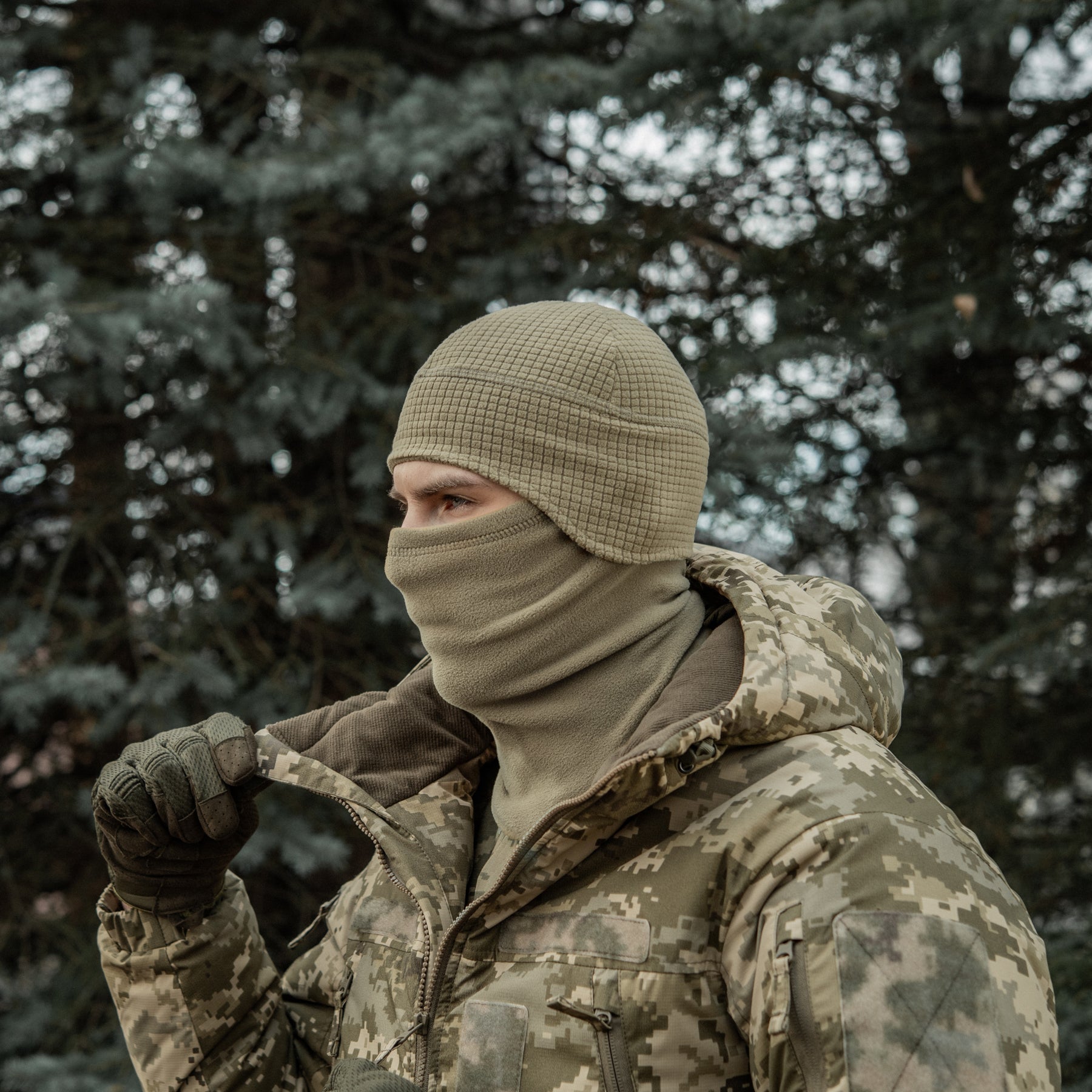 M-Tac шапка-підшоломник Gen.II фліс ріп-стоп Tan