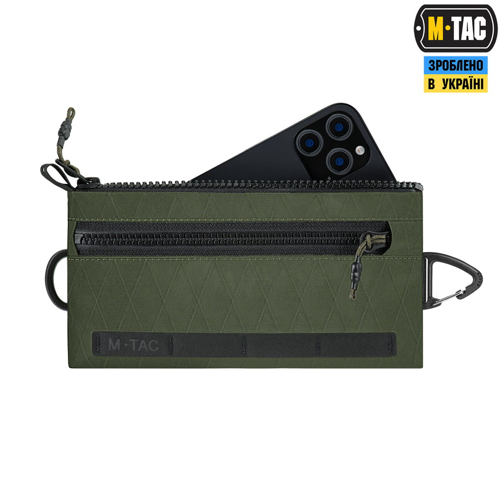 M-Tac гаманець горизонтальний з карабіном X-PAC Elite Ranger Green