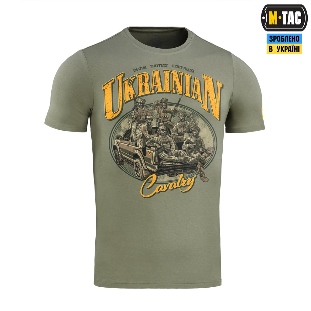 M-Tac футболка Ukrainian Cavalry Light Olive