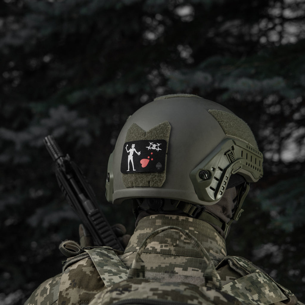 M-Tac нашивка прапор Чорна Борода Мавік Black