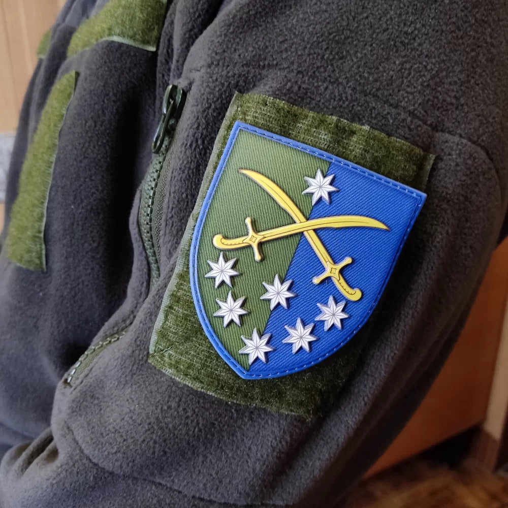 Шеврон ПВХ ЗСУ 142 окрема піхотна бригада (оновлений)